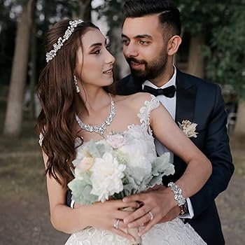 Parure Bijoux Mariage Avec Diadème