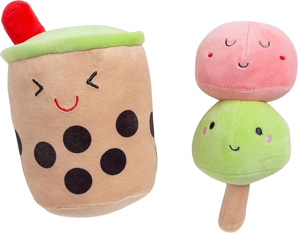 Pearhead Pet Toys, Plush Dog Squeaker Toys and Cat Teaser Toys ...