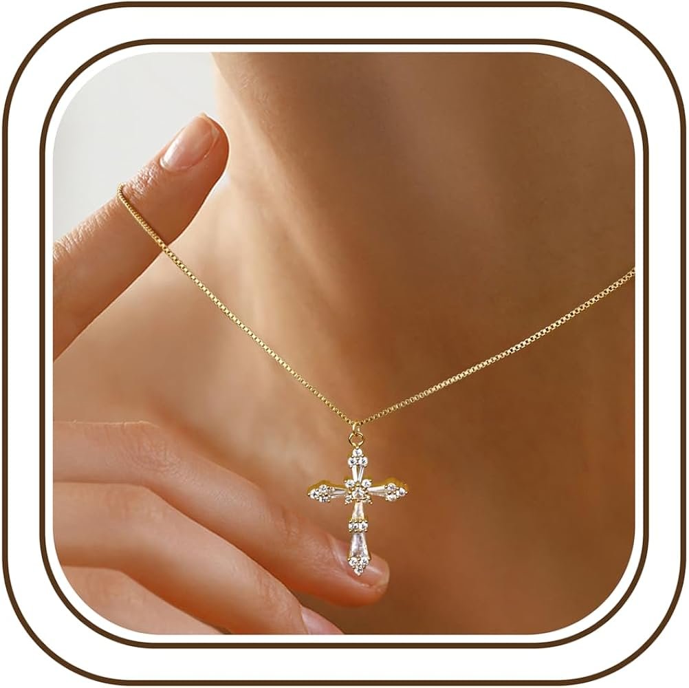 Pendentif Croix Or