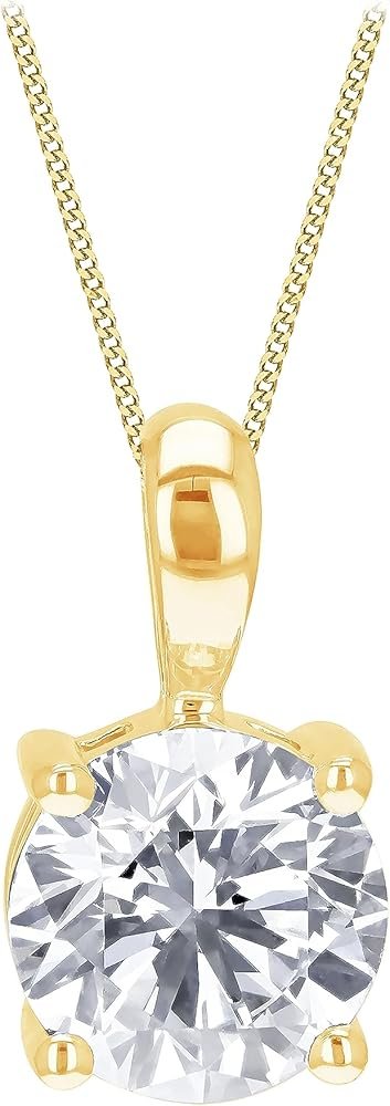 Pendentif Diamant Or Jaune