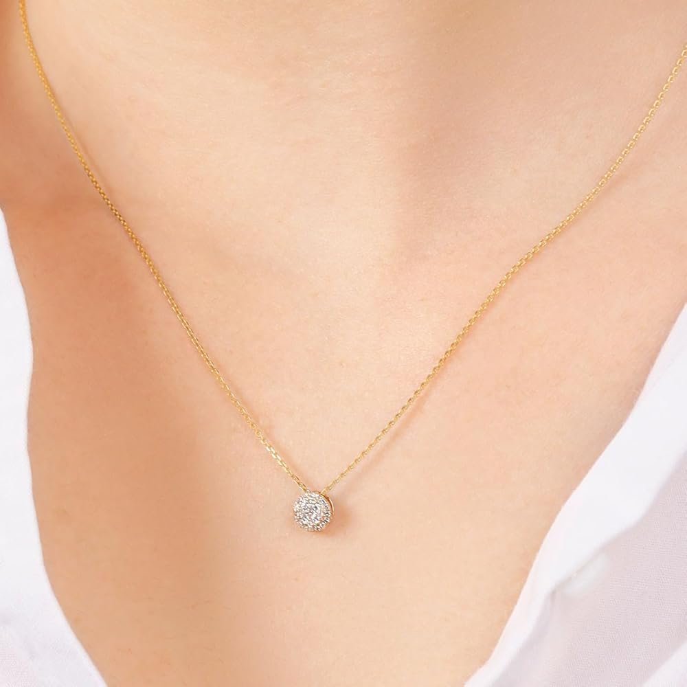 Pendentif Diamant Or Jaune