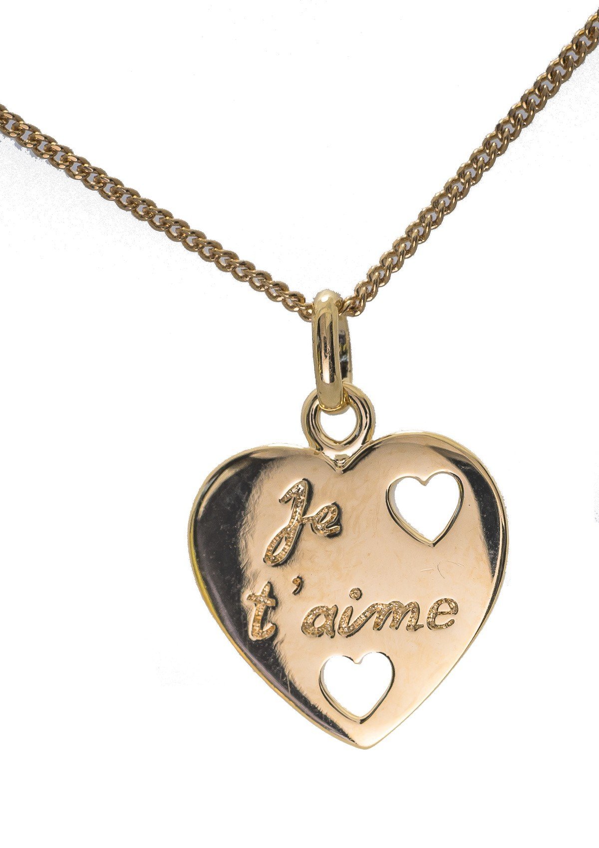 Pendentif En Coeur Je Taime