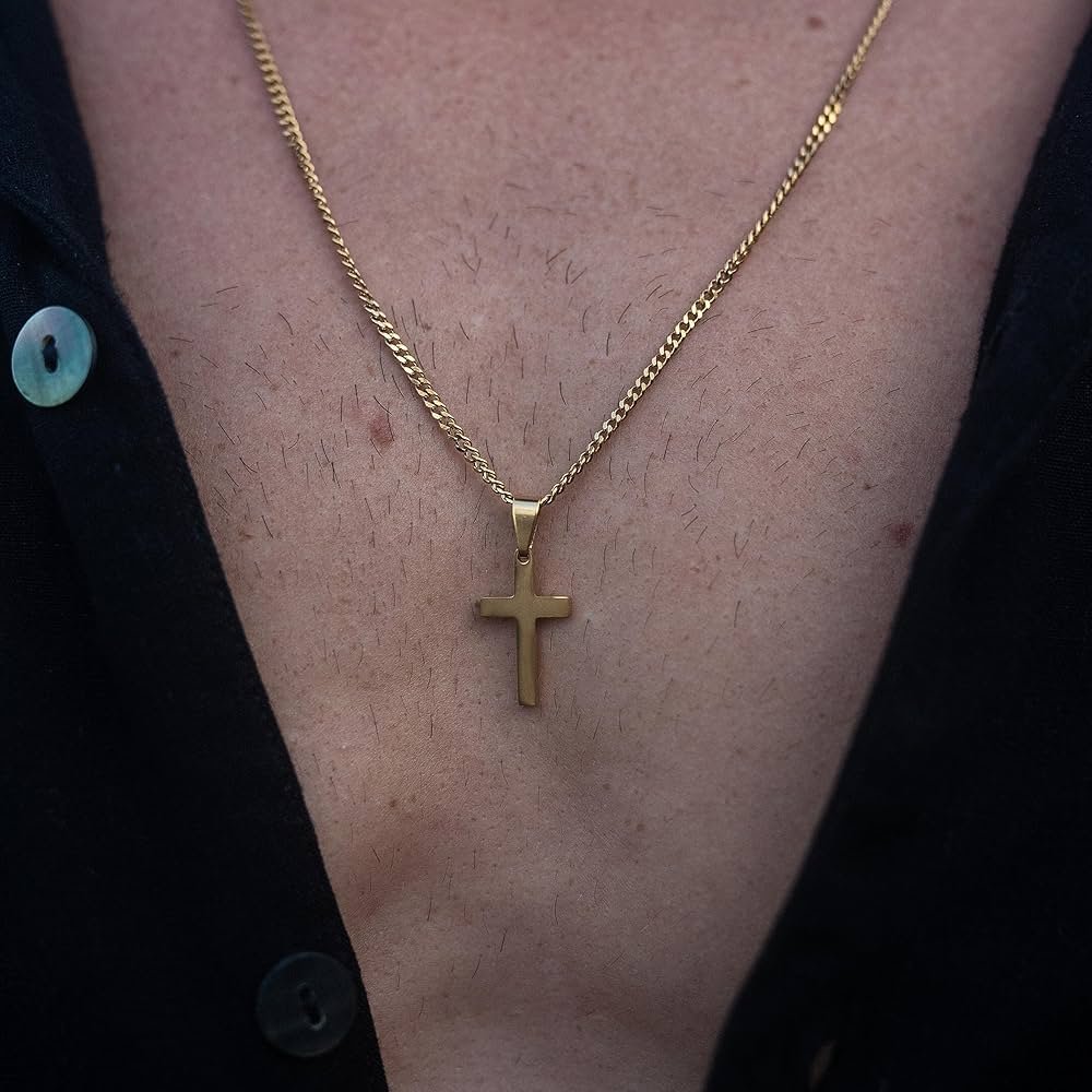 Pendentif Or Petite Croix - Bijoux Homme / Mode Pour ...