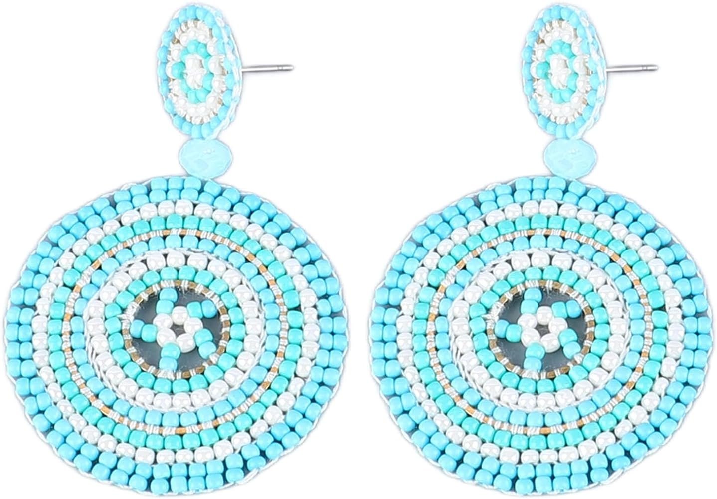 Perles De Rocaille - Boucles D'oreilles Pour Femme ...