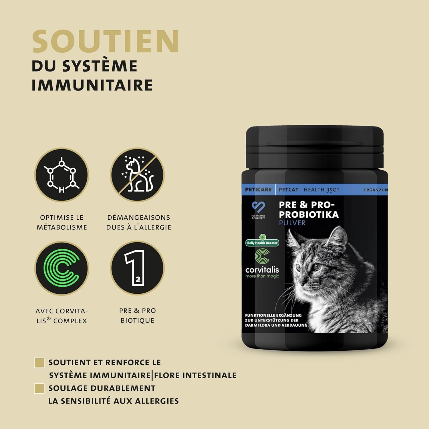 Pet Care Products Nouveau Modele - Or
