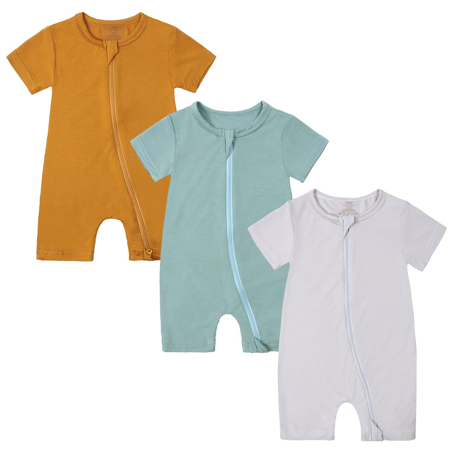 Petalum Grenouillères Bébé Filles Eté Barboteuses Garçon Coton ...