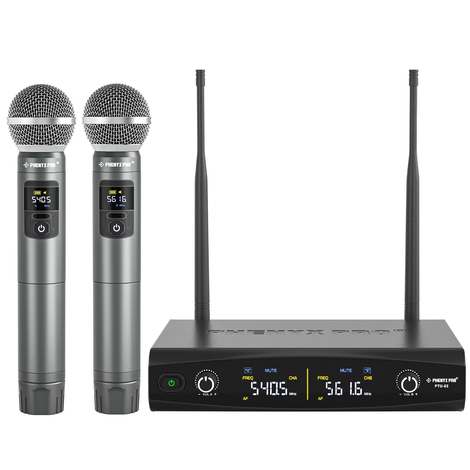 Phenyx Pro Système de Microphones sans Fil, Ensemble ...