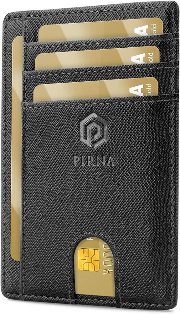 PIRNA Porte-Cartes de Crédit pour Homme | Protection Carte RFID