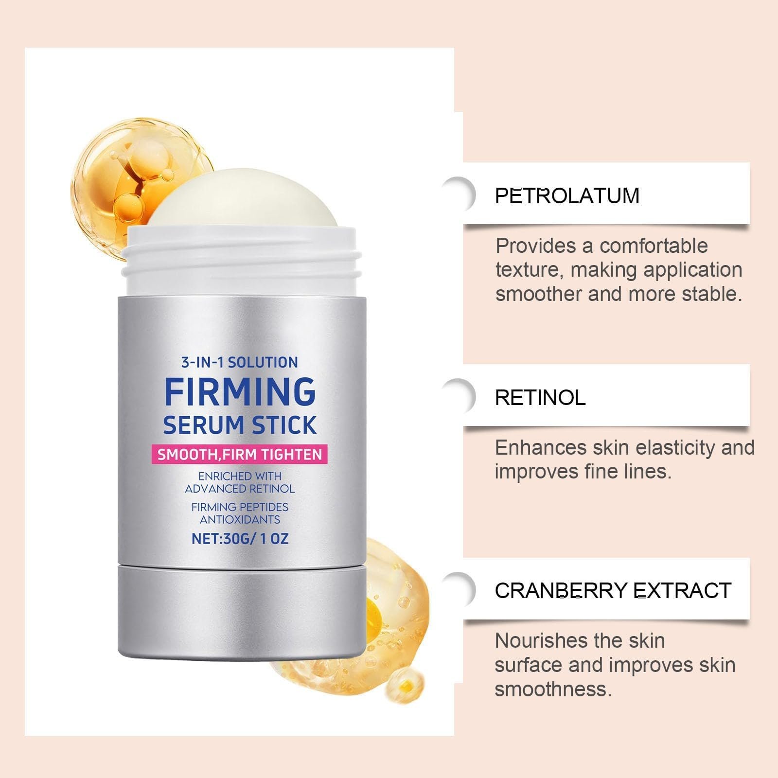 Premium Retinol Firming Ser Um Stick, Nourishing Anti-Aging ...