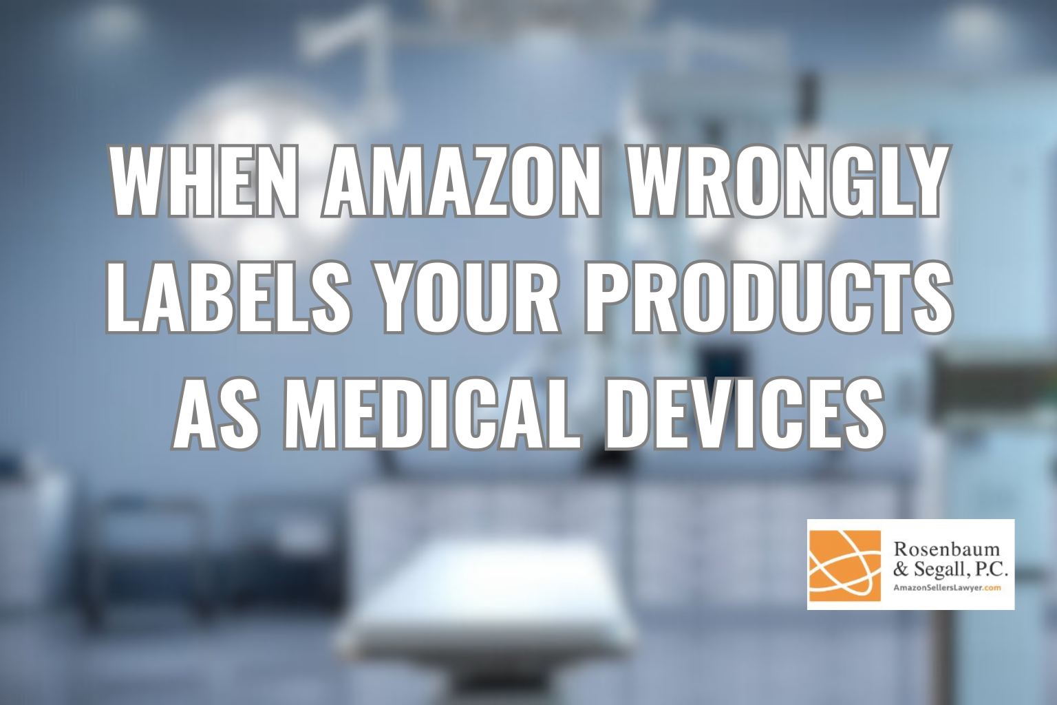 Product Incorrectly Classified as Class II Medical Device and Unable ...