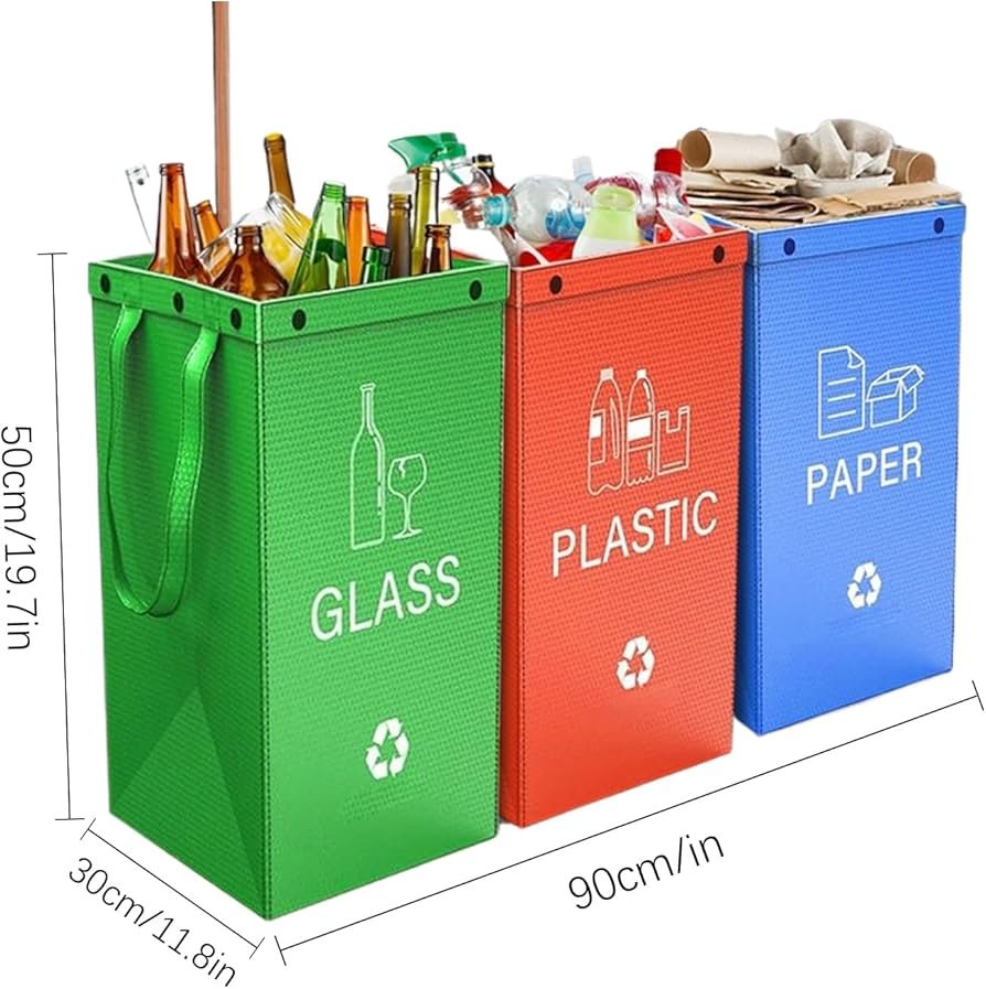Qzdtue Party Trash Cans, Leakproof Car Garbage Bags, Reusable ...