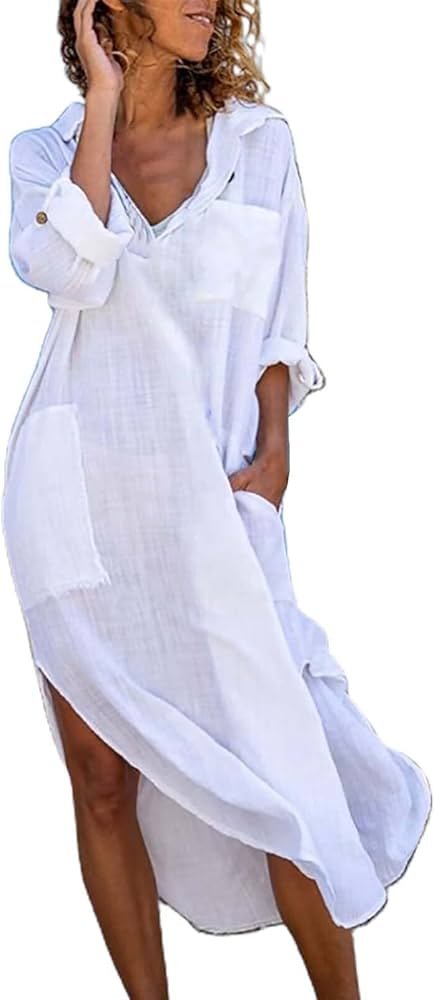 Robe Coton - Robes Femme / Vêtements Femme : Mode