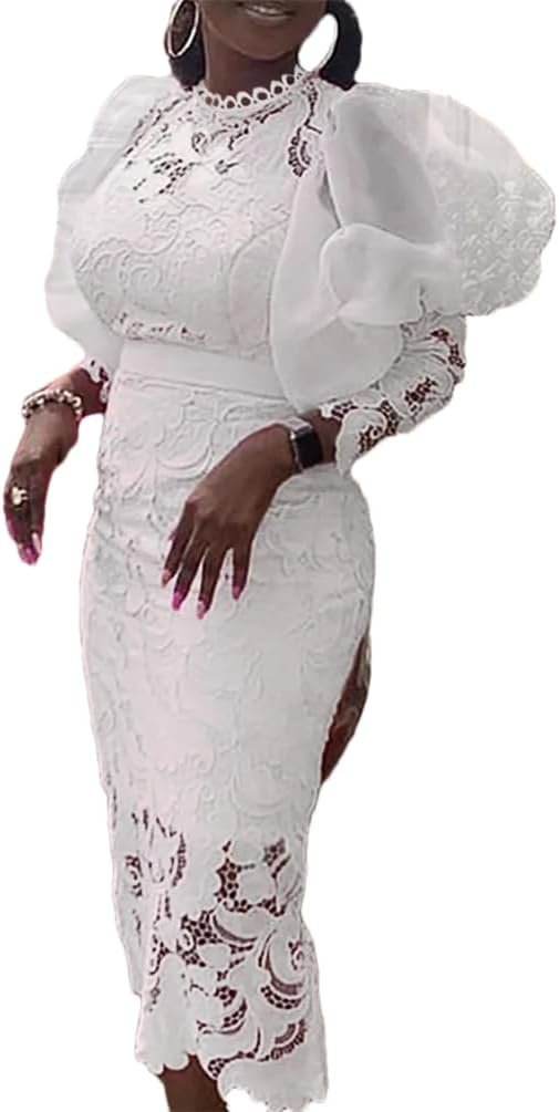 Robe de Mariee Africaine en Dentelle - Style Classique