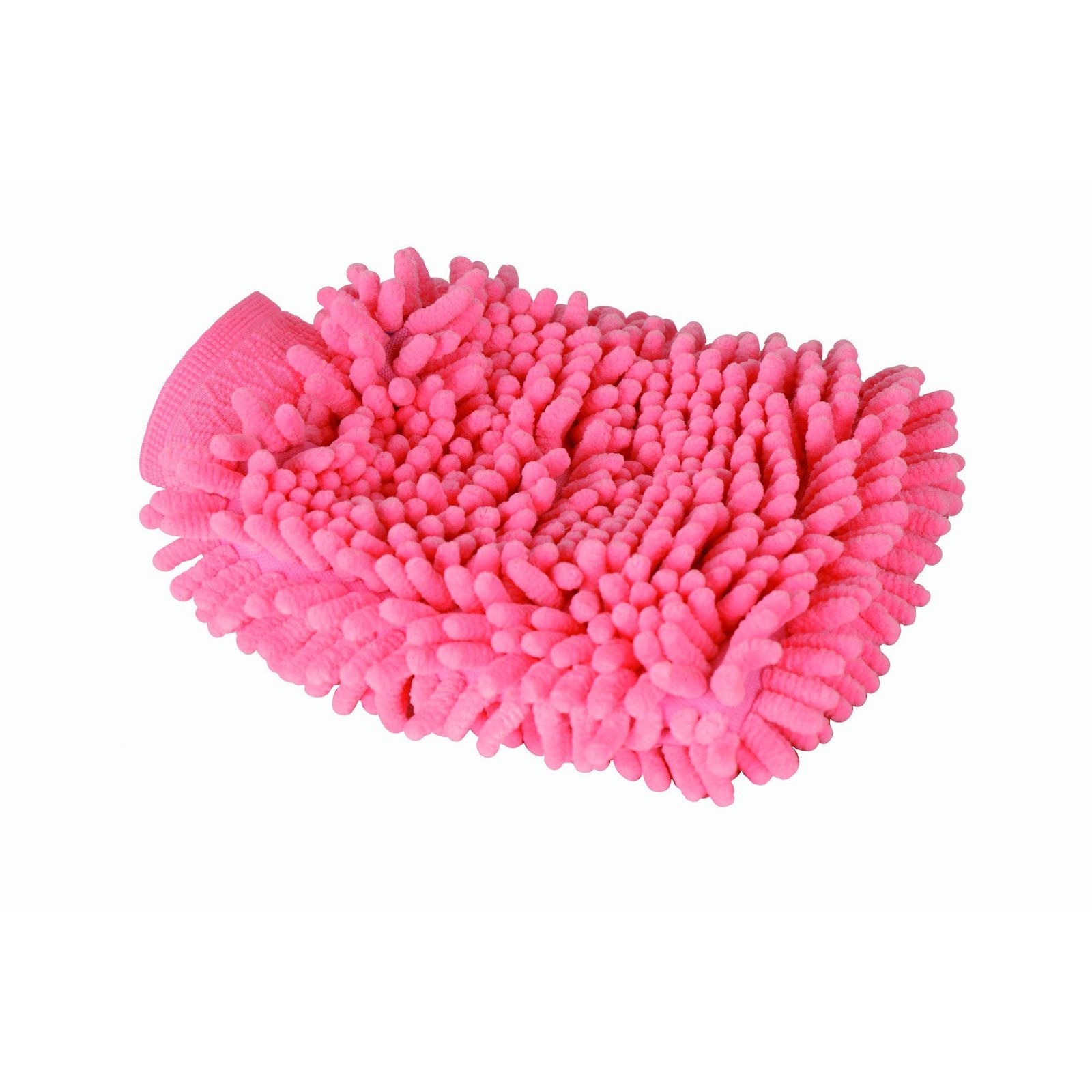 Roma Microfibre Wash Grooming Mitt One Size Pink