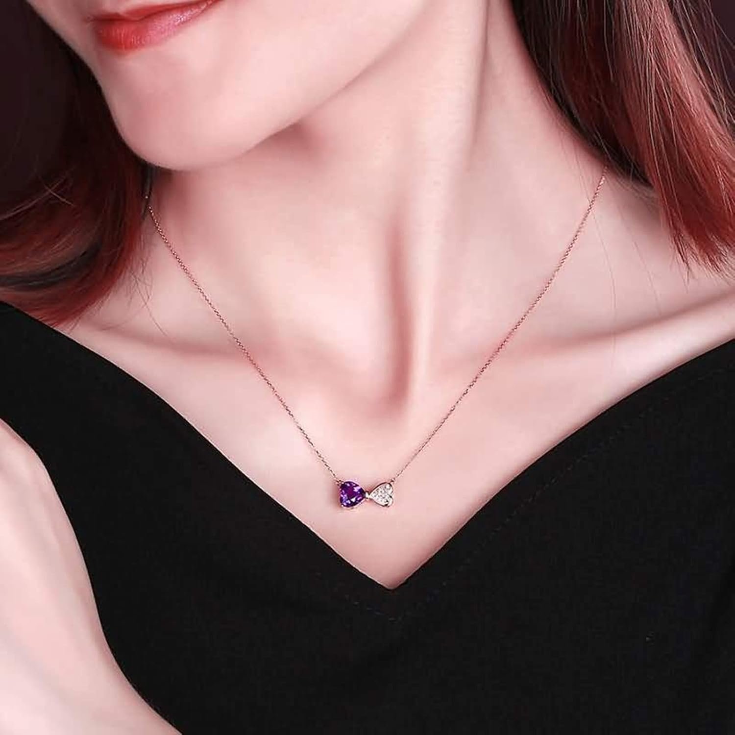 Romantique Colliers Violet - Histoire d'Or