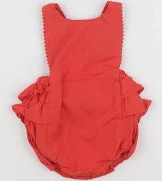 Rouge Rompers Onesies Jacadi