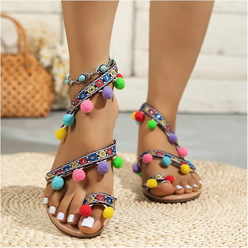 Sandales compensees - plateforme pour femmes,Semelle en caoutchouc antiderapante confortable, sandal