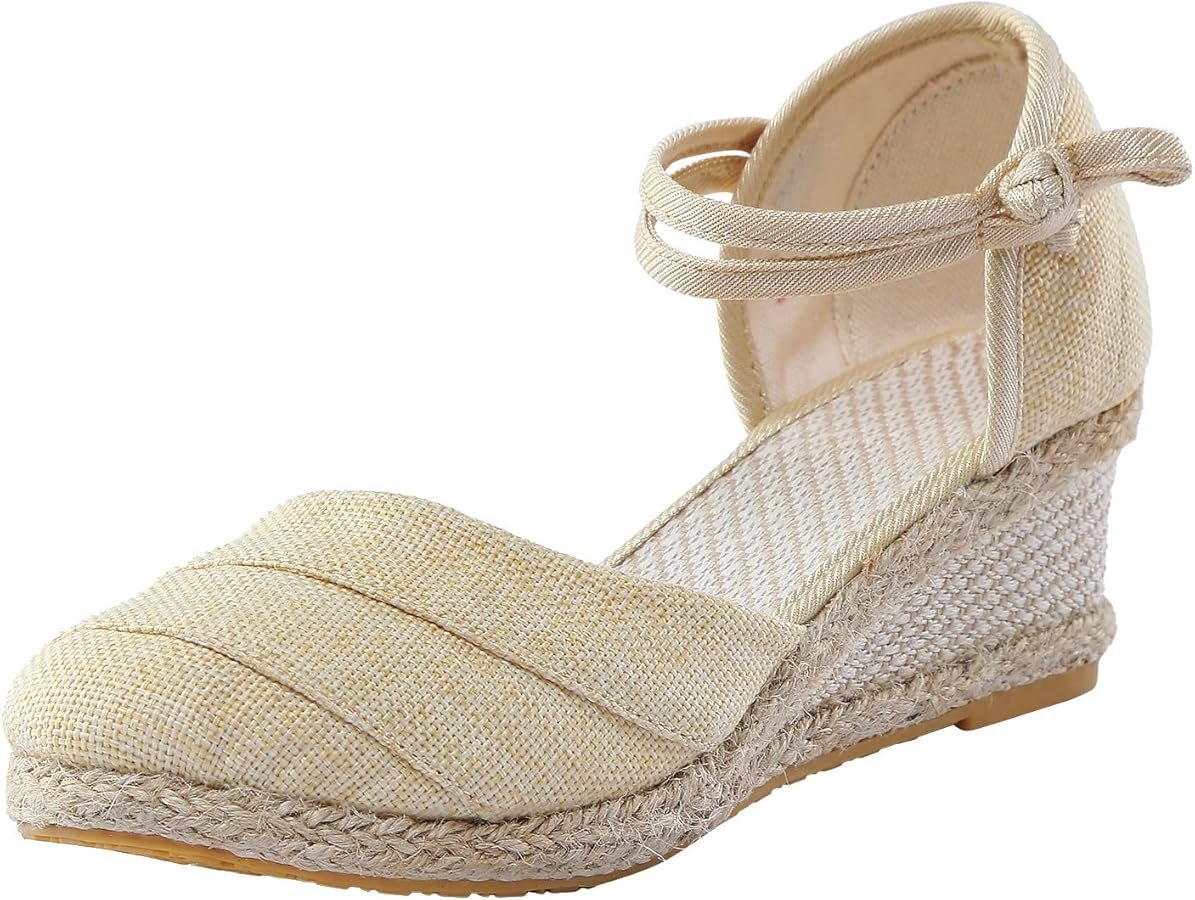 Sandals and Mules for Women Sandals Woman High Heel Wedge ...