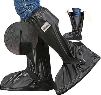 SAXTZDS Waterproof Shoes Cover, Non-Slip Rain Snow Boots ...
