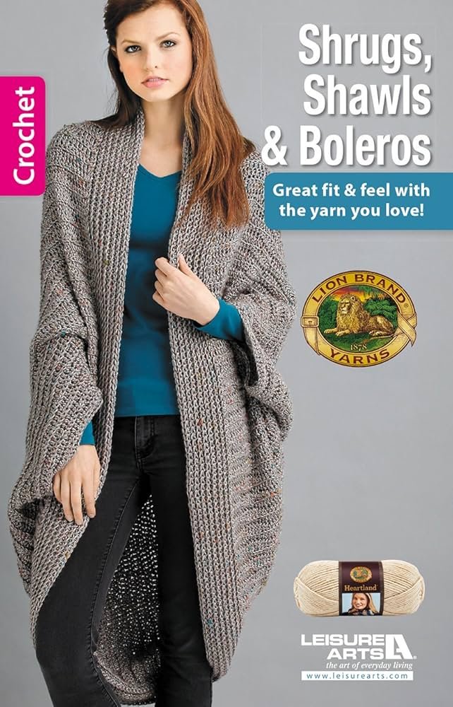Shrugs, Shawls & Boleros to Crochet: Great Fit & Feel With the Yarn ...
