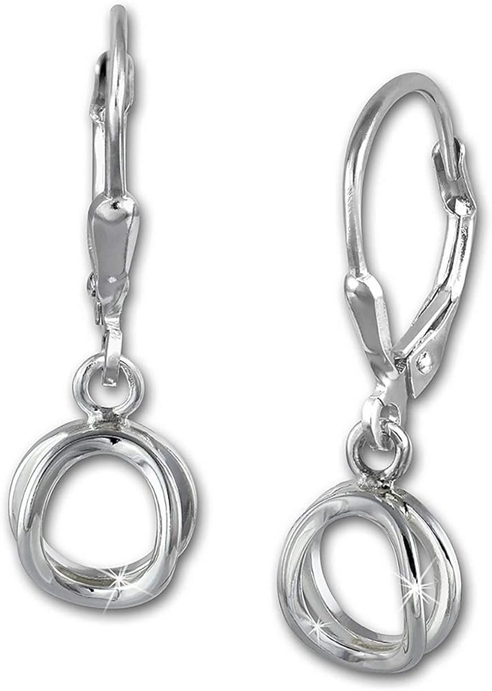 SilberDream - VSDO295W - Boucles d'Oreille Femme - Argent 925 ...