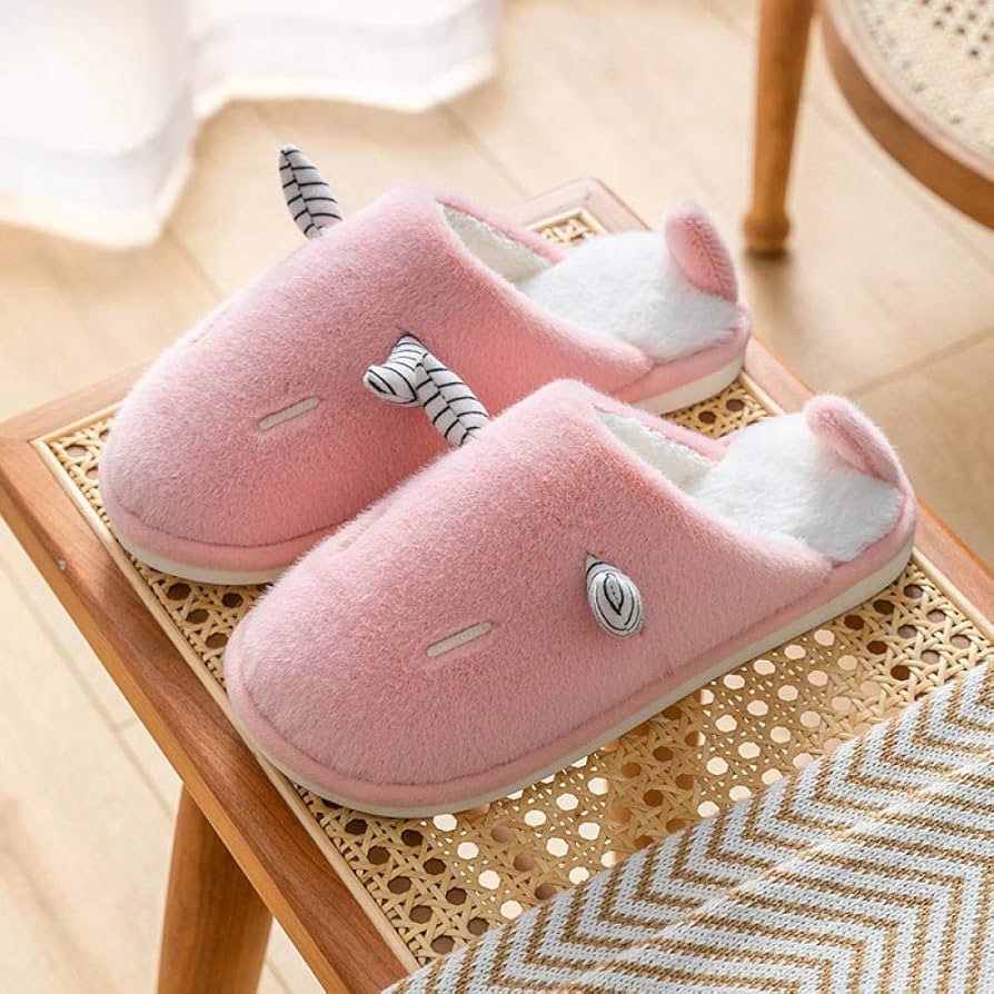 Slipper House Indoor Warm Women Warm Slippers Soft Plush Non ...