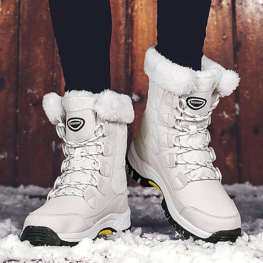 Snow Boots Women Girls Men City Shoes Winter Waterproof Rain ...