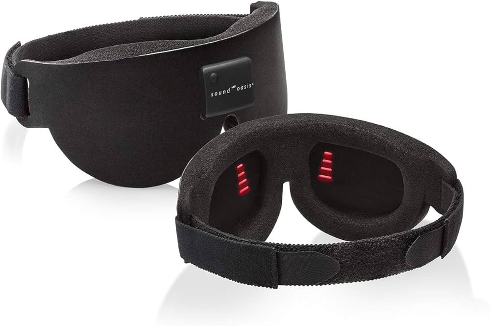 Sound Oasis® GLO to SLEEP Deluxe Sleep Mask