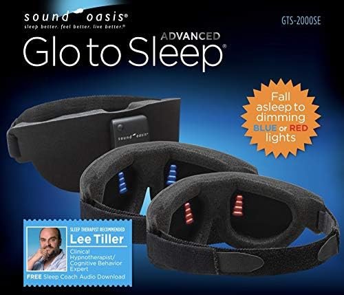 Sound Oasis® GLO to SLEEP Deluxe Sleep Mask