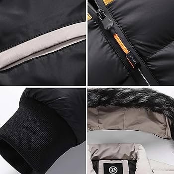 SOYNIA Doudounes Vestes Coat Hommes Chaud Épais Parkas ...