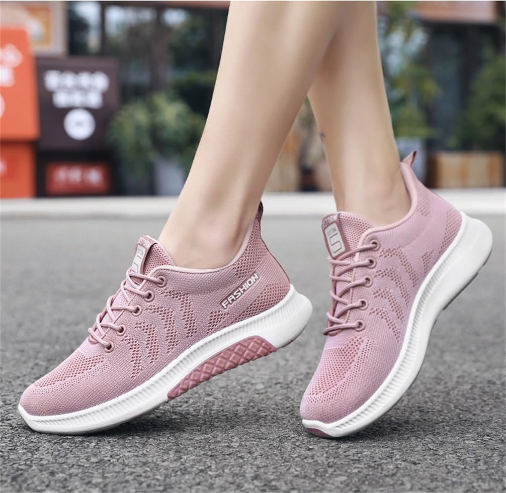 Sports Shoes Women Soft Bottom Breathable Mesh Thick ...
