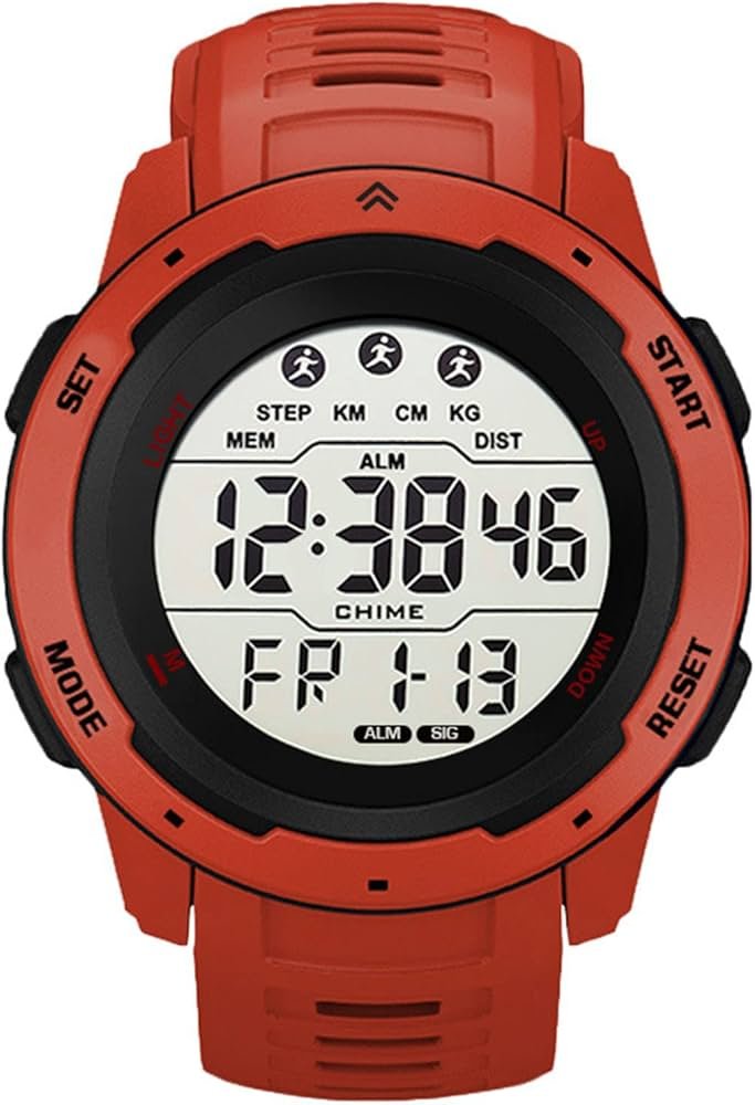 Sports Watch Multifunctional Waterproof Timing Luminous ...