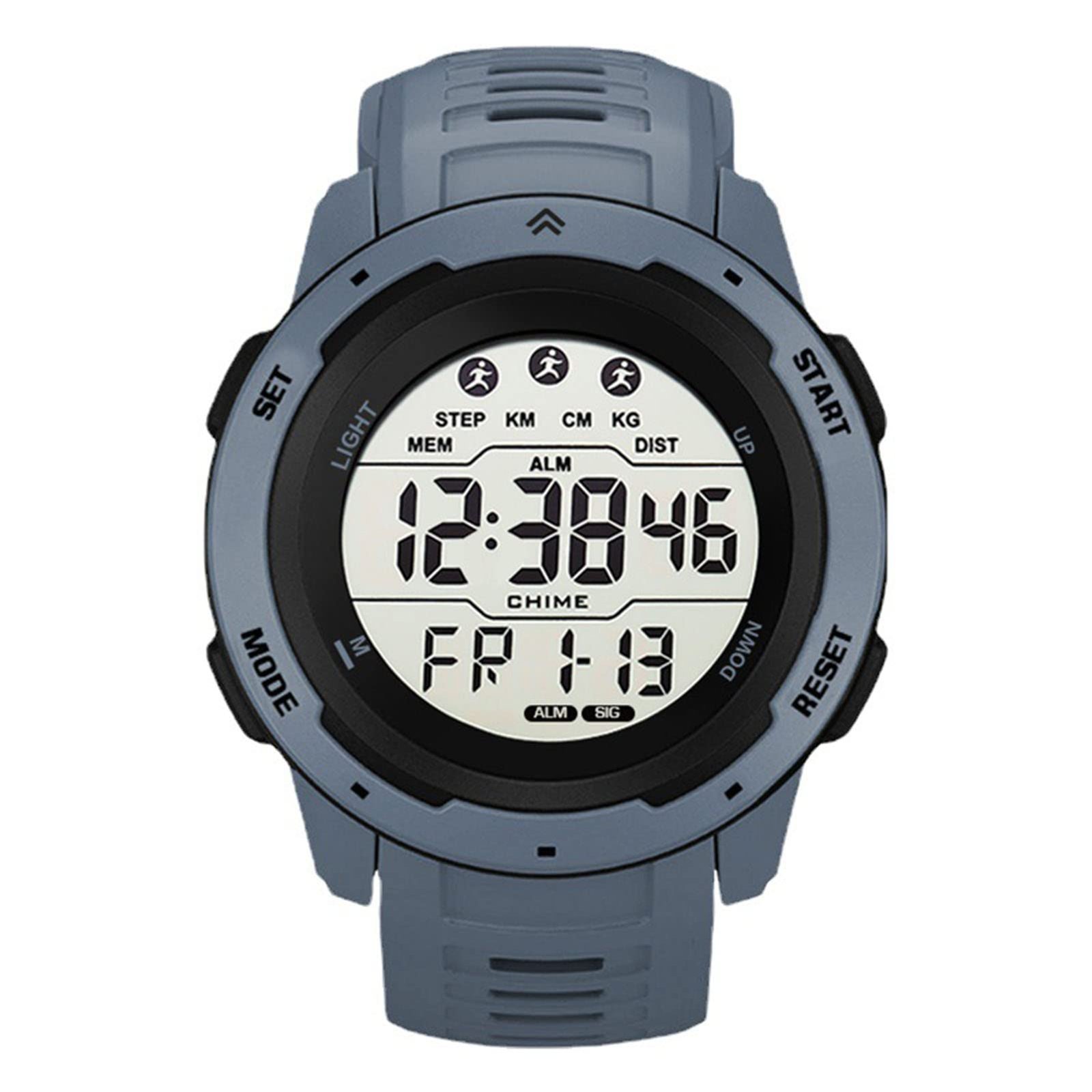 Sports Watch Multifunctional Waterproof Timing Luminous ...
