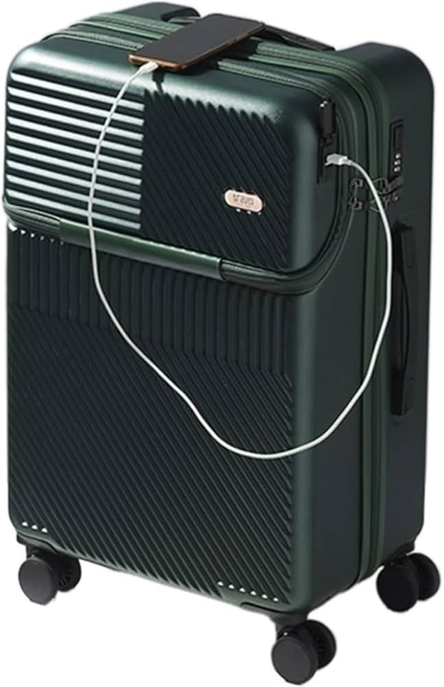 Suitcase Suitcases with USB Charging Port TSA Combination Lock ...