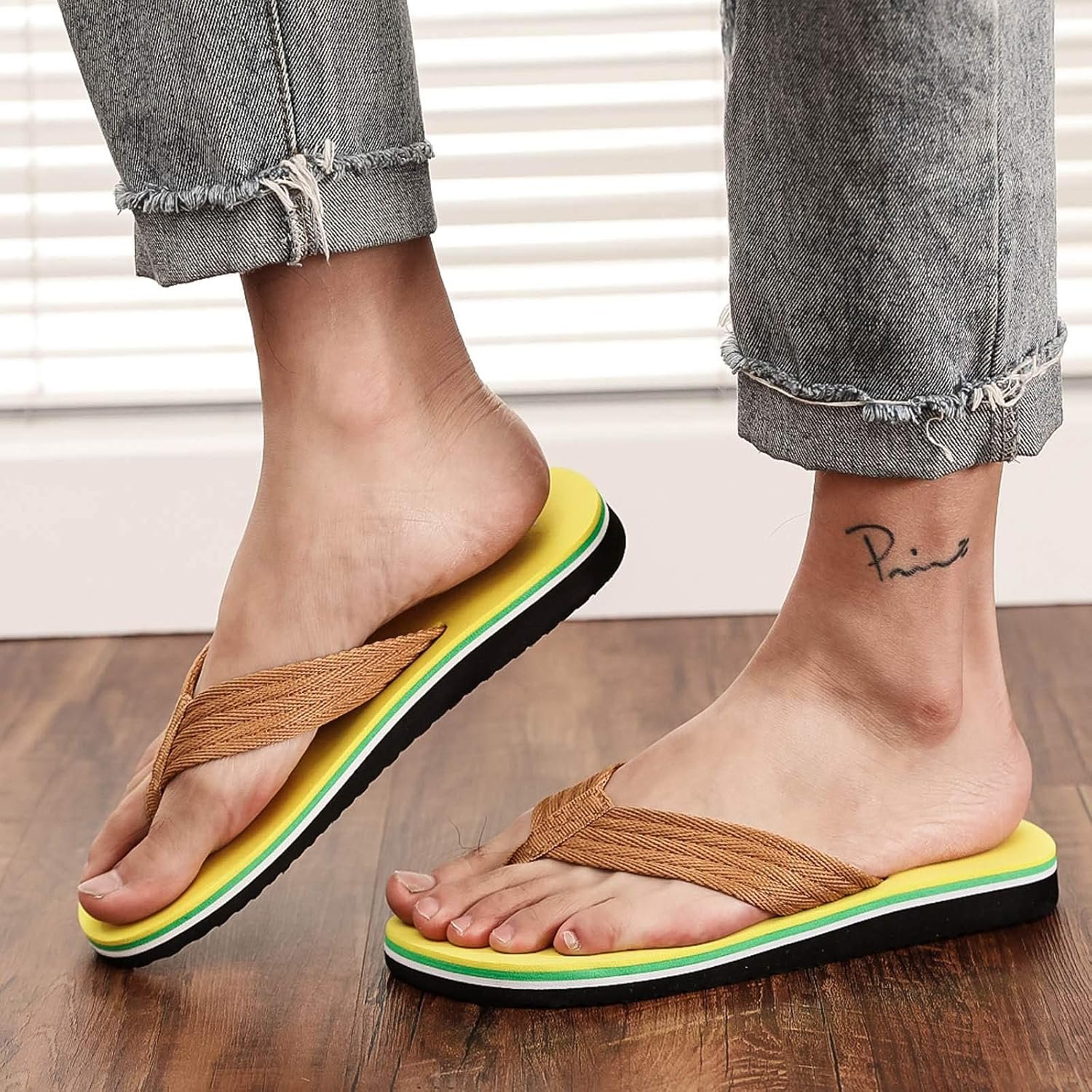 summer slippers men slipper sandals for men slipper slip on flip ...