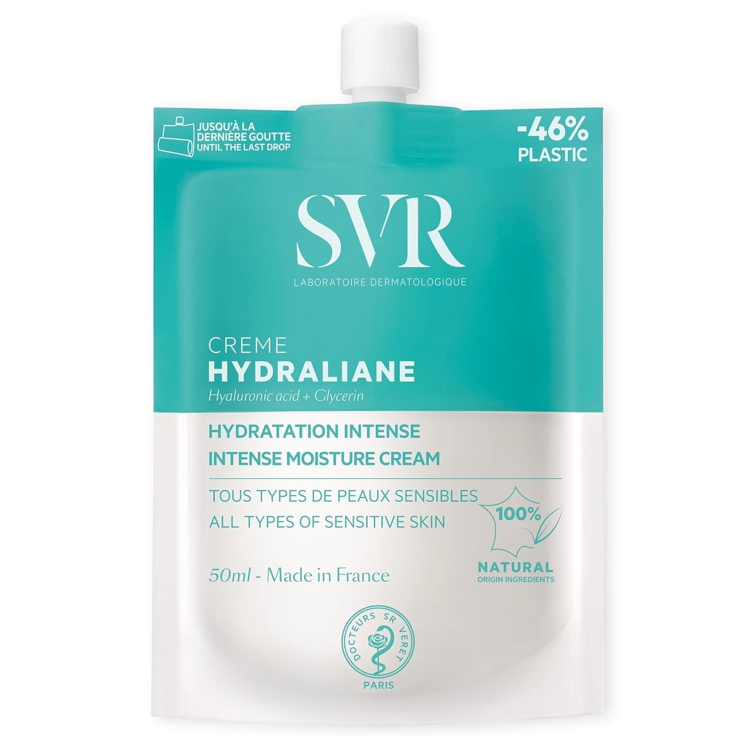 SVR Hydraliane Crème Légère 50ml Hydratation 24h Peaux Mixtes