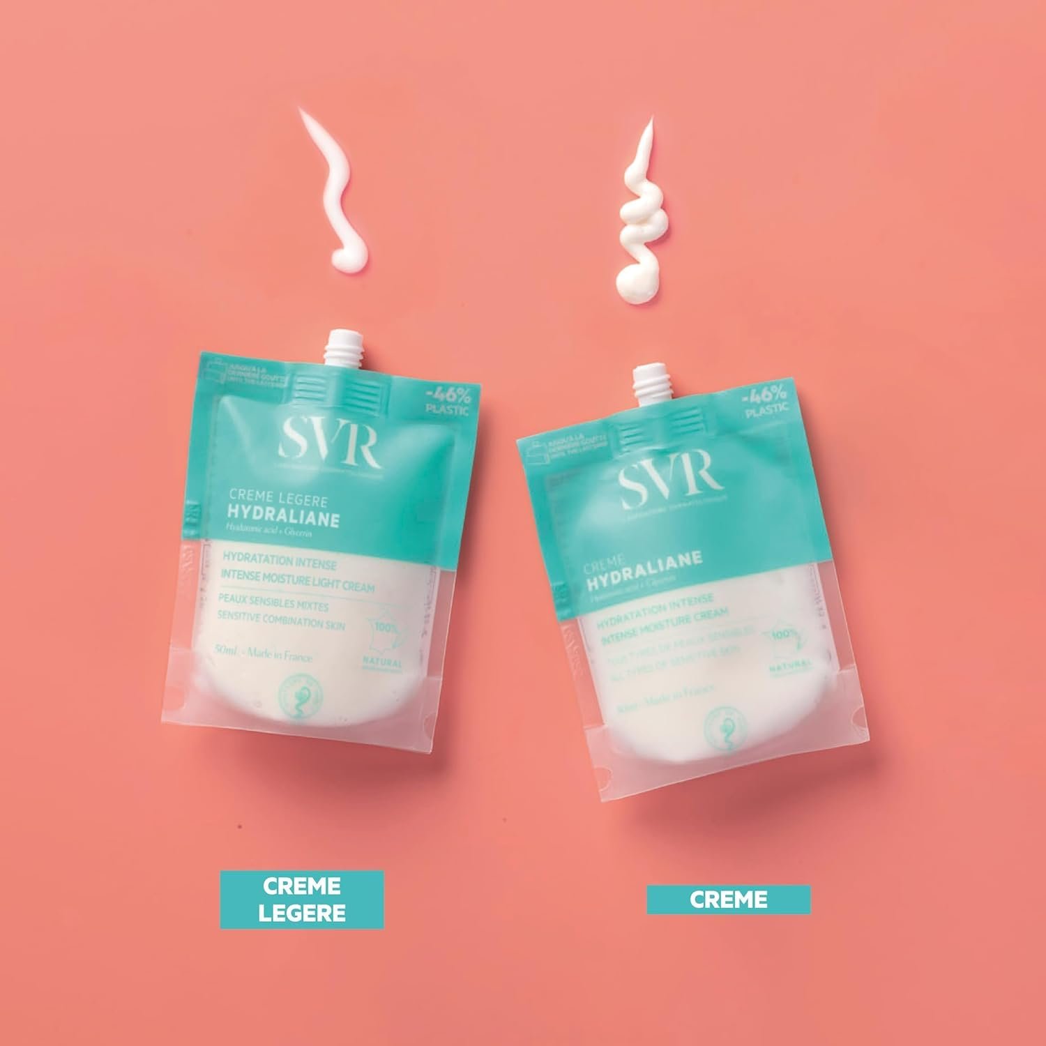 SVR Hydraliane Crème Légère 50ml Hydratation 24h Peaux Mixtes