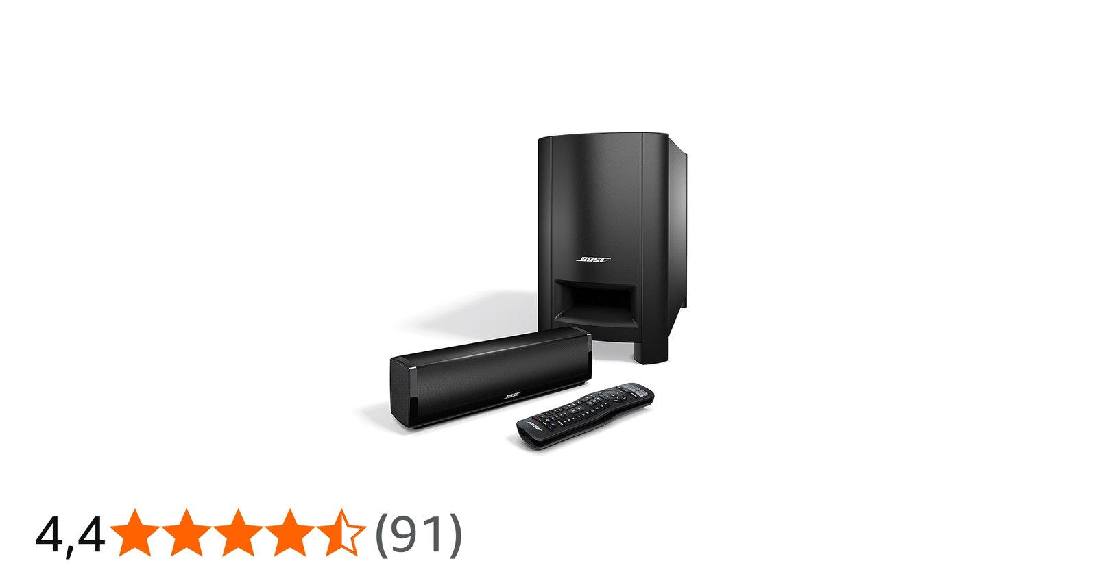Système d'enceintes home cinéma Bose CineMate 15, couleur noire