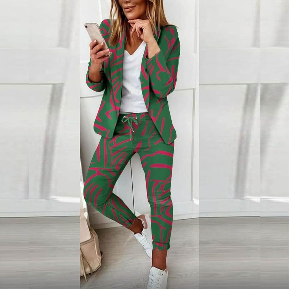 Tailleur Femme Chic Ensemble : Vêtements