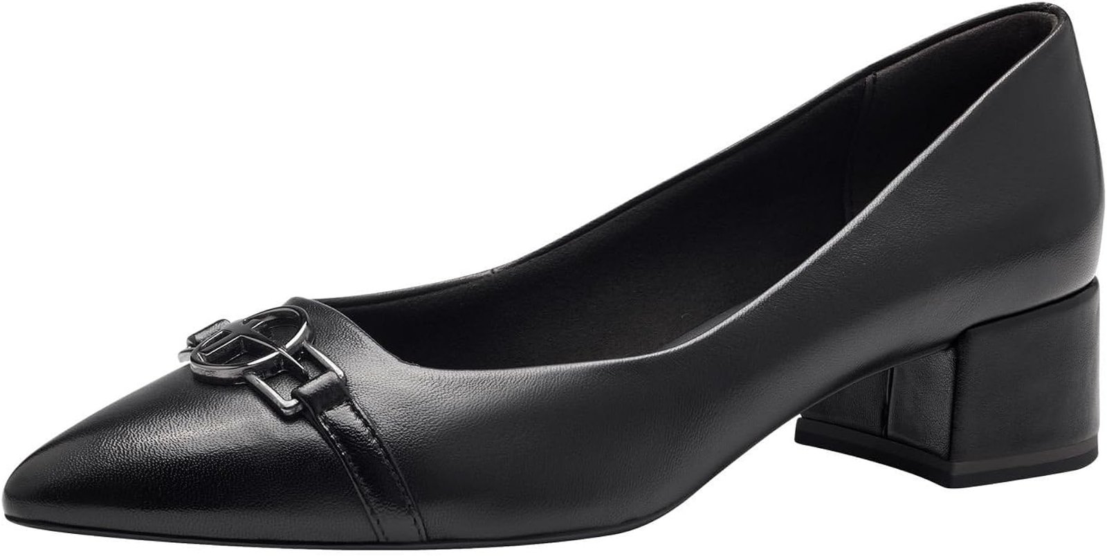 Tamaris Escarpins 1-22427-43 pour Femme, Cuir Noir, 38 EU ...