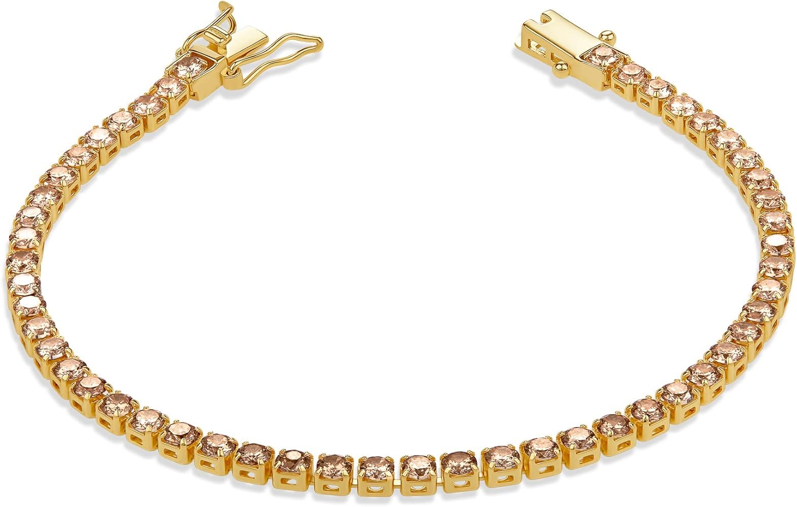 Tennis Bracelets, Cubic Zirconia Classic Bracelet de Tennis pour ...