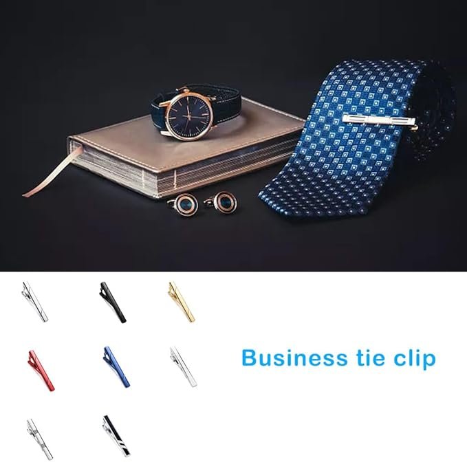 Tie Clip Colorful Tie Clip Tie Clips Tie Clips Wedding Ceremony ...