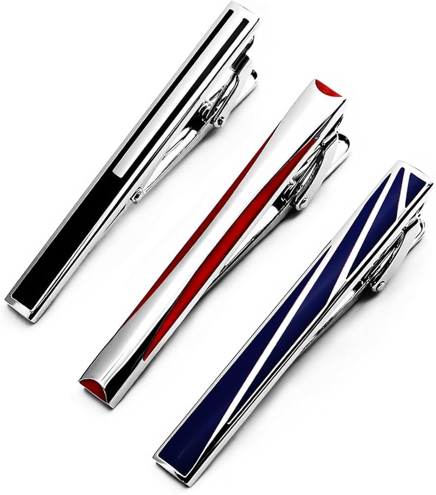 Tie Clip Colorful Tie Clip Tie Clips Tie Clips Wedding Ceremony ...