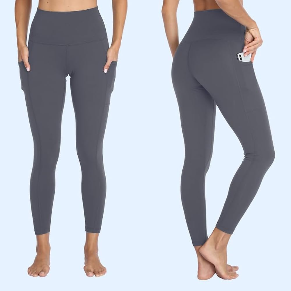 TNNZEET Pantalons de Sport pour Femmes à Taille Haute avec ...