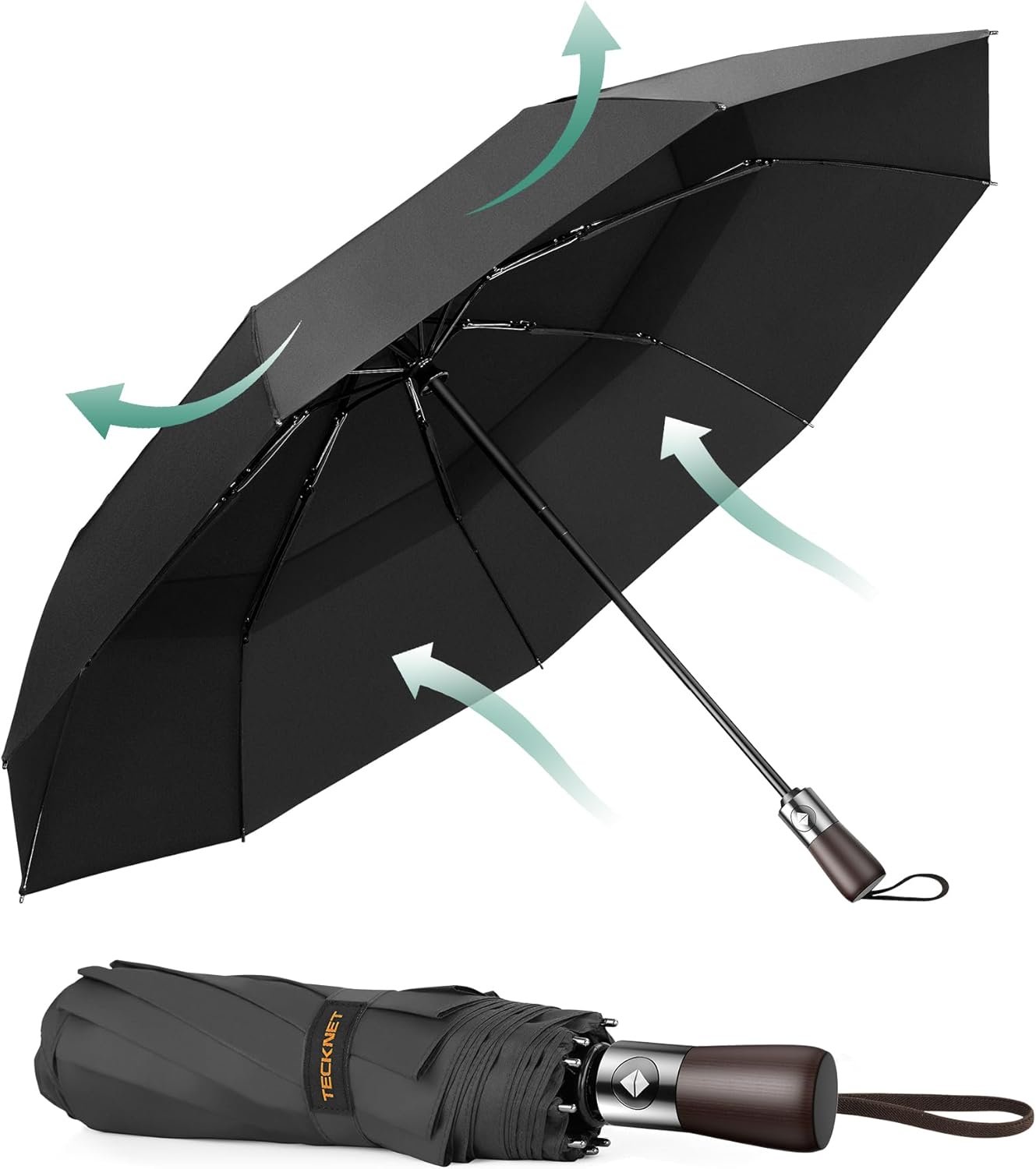 Tommy Hilfiger Parapluies pour Homme - Vert