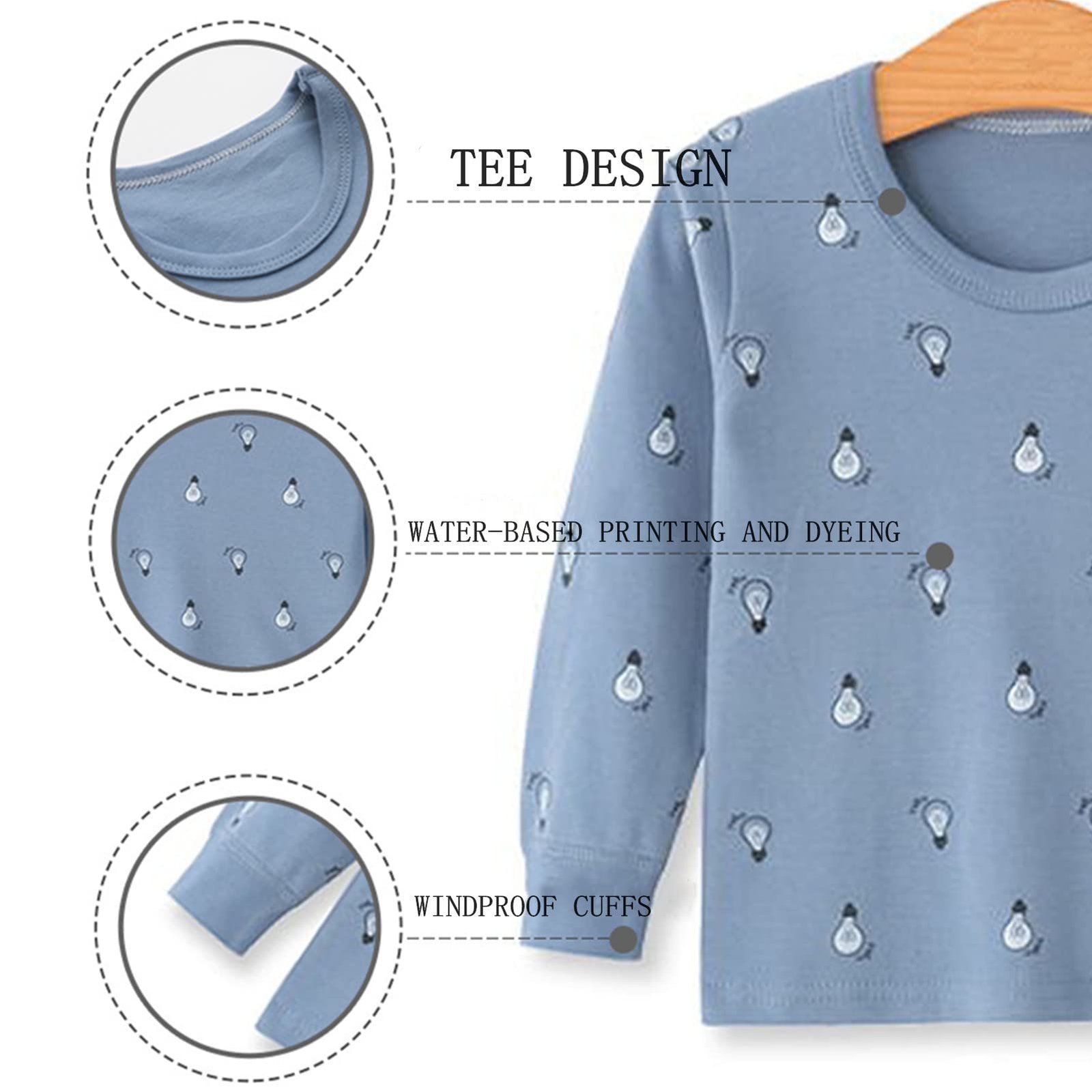 Top & Bottoms, Thermal Underwear Baby Girl/Boy Heated ...