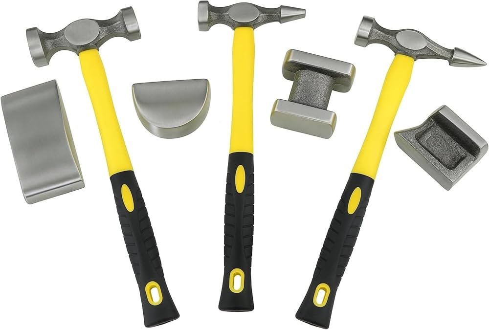TOPWAY 7Pcs Car Body Repair Tool Set Professional 454230 ...