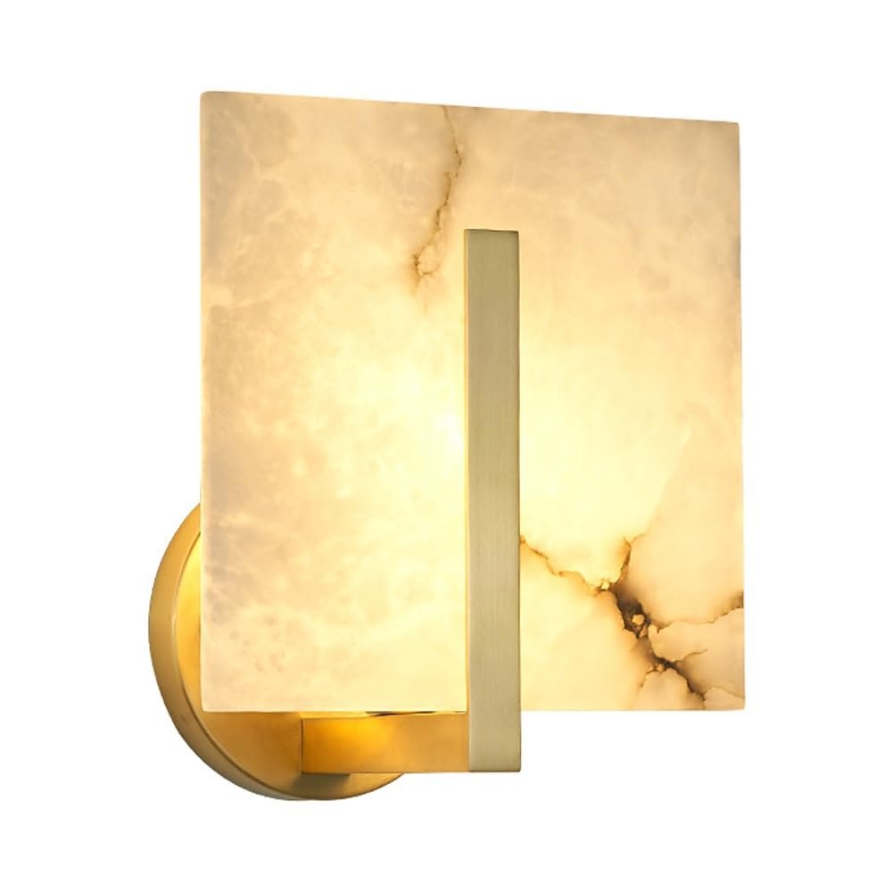 UOPYNE Modern Brushed Brass Bedside Wall Sconces Creative ...