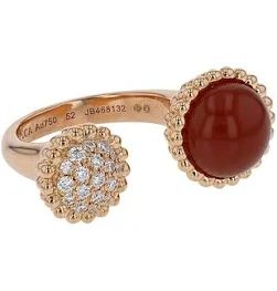 Van Cleef Bagues Avec Pierres Precieuses 1 Romantique - Cristal