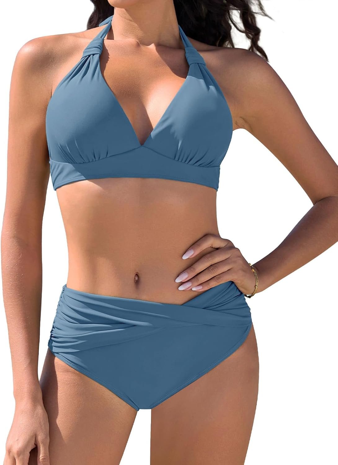 Vijamiy Maillot De Bain Femme 2 Pieces Bikini Deux ...